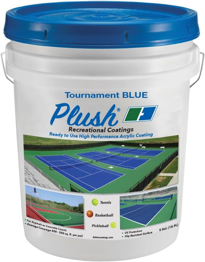 Surface Coating, Plushcolor, Green, 5 gal